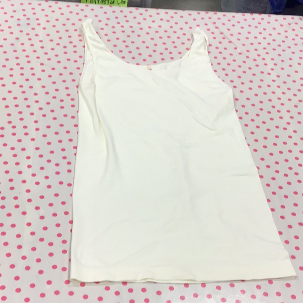 Skinnytees tank, one size fits most, ivory